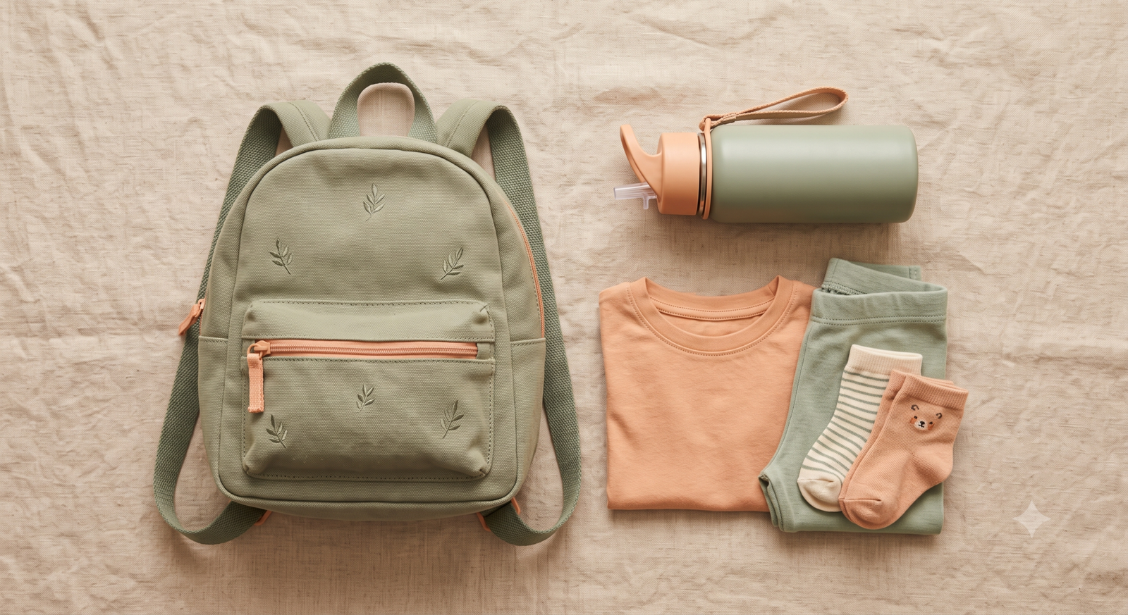 Best daycare bags 2026 - packed backpack essentials flat lay
