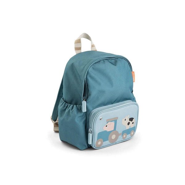 Done by Deer Kids Backpack, Tiny Farm Blue - best daycare bag for bigger loads